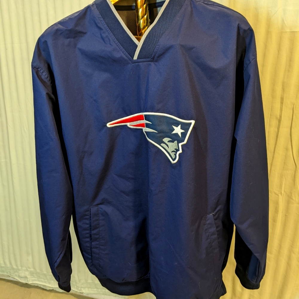 Patriots Windbreaker Size L